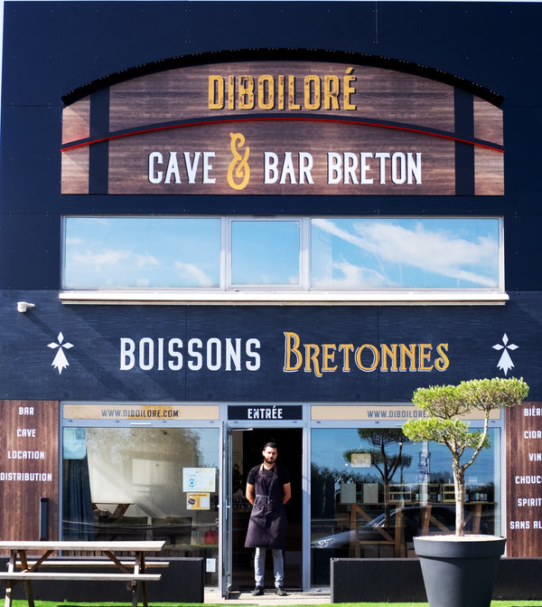 Magasin cave et bar breton diboiloré bretagne