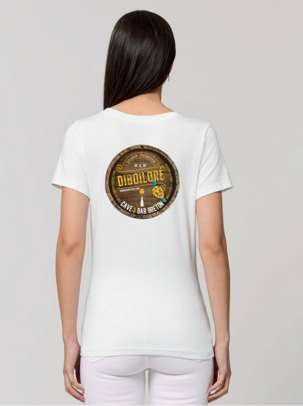 T-shirt femme avec logos Diboiloré
